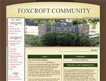 Tablet Screenshot of foxcroftcharlottesville.com